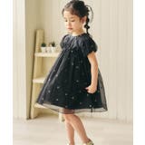 【リンク】パール・ラメ刺繍ワンピース_アプレレクールマシェリ | F.O.Online Store | 詳細画像1 