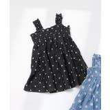 ブラック | 【リンク】総柄肩リボンシャーリングジャンスカ | F.O.Online Store