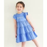 ラベンダー | 【リンク】フルーツロゴティアードワンピース_RP | F.O.Online Store