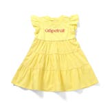 イエロー | 【リンク】フルーツロゴティアードワンピース_RP | F.O.Online Store