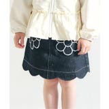 ブラック | フラワーポケットインパンツ付きスカート | F.O.Online Store
