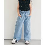 裾スリットワイドパンツ  10分丈 | F.O.Online Store | 詳細画像1 