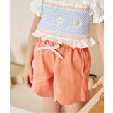 オレンジ | スカラップハートポケットきゅんパンツ ショート丈 | F.O.Online Store