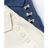 リボン・お花ボタンラップ風ショートパンツ  ショート丈 | F.O.Online Store | 詳細画像15 