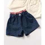 デニム | WEB限定 バックリボンフリルショートパンツ ショート丈 | F.O.Online Store