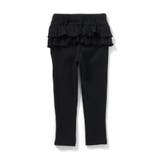 ブラック | 後ろフリルレギンス|7days Style pants 10分丈 | F.O.Online Store