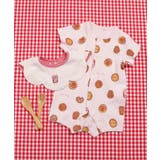 ピンク | 【リンク】3時のおやつ柄スタイ&ロンパス セット | F.O.Online Store