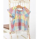チェック柄 | 【リンク】肩リボンシャーリングロンパス | F.O.Online Store