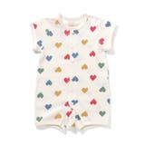 アイボリー | バラエティ総柄ワッフルロンパス | F.O.Online Store