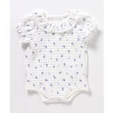花柄 | ぽこぽこパフスリーブボディースーツ | F.O.Online Store