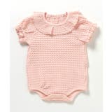 ピンク | ぽこぽこパフスリーブボディースーツ | F.O.Online Store