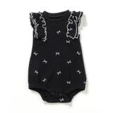 ブラック | 【リンク】ワッフルメロウボディースーツ | F.O.Online Store