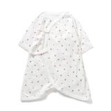オフホワイト | ベビ-長袖フライスコンビ肌着 総柄 | F.O.Online Store
