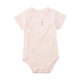 ベビーピンク | ベビー半袖リブボディ肌着 ワンポイント・総柄 | F.O.Online Store