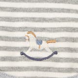 モチーフ刺繍ボーダースタイ | F.O.Online Store | 詳細画像4 
