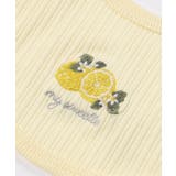 モチーフ刺繍リブスタイ | F.O.Online Store | 詳細画像9 
