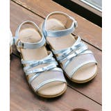 シルバー | リボンメッシュサンダル | F.O.Online Store