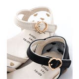 ハート刺繍メッシュサンダル | F.O.Online Store | 詳細画像9 