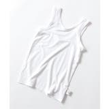 オフホワイト | WEB限定 吸水速乾深あきインナー タンクトップ_接触冷感 | F.O.Online Store
