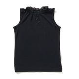 ブラック | サラサラこんにちはインナー ノースリーブTシャツ | F.O.Online Store