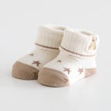 アイボリー | モチーフ刺繍ベビーソックス | F.O.Online Store