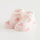 ピンク | さくらんぼ・花柄ベビーソックス | F.O.Online Store