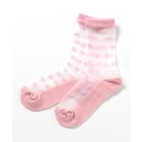 ピンク | ハート・花柄シアーソックス | F.O.Online Store