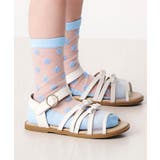 サックス | ハート・花柄シアーソックス | F.O.Online Store