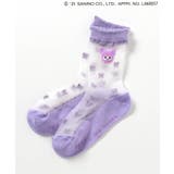 【サンリオキャラクターズ】リボンシースルーソックス | F.O.Online Store | 詳細画像2