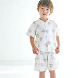 アイボリー | UNI前あきガーゼパジャマ 5分丈 | F.O.Online Store