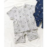 グレー | パンダ・乗り物柄パジャマ 5分丈 | F.O.Online Store