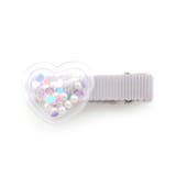 ラベンダー | ハート・お花モチーフヘアクリップ | F.O.Online Store
