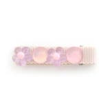 ピンク | ハート・お花モチーフヘアクリップ | F.O.Online Store