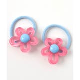 ローズピンク | クリアフラワーヘアゴム2個セット | F.O.Online Store