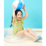 【UVカット】シャーリングフリルワンピース水着 _ | F.O.Online Store | 詳細画像30