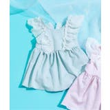 サックス | バックリボンレースワンピース水着_UVカット | F.O.Online Store