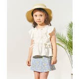 アイボリー | レモン・花柄シャーリングセパレート水着_UVカット | F.O.Online Store