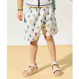 イエロー | サファリカー・海モチーフ・ヨット柄トランクス水着_UVカット | F.O.Online Store