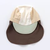 ブラウン | マルチカラー・きょうりゅう柄日よけ付きスイムキャップ | F.O.Online Store