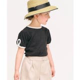 ブラック | バックリボン・袖リボンTシャツ | F.O.Online Store