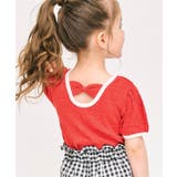 レッド | バックリボン・袖リボンTシャツ | F.O.Online Store