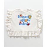 フリルロゴワッペンTシャツ | F.O.Online Store | 詳細画像2