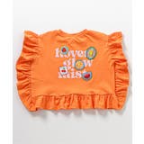 オレンジ | フリルロゴワッペンTシャツ | F.O.Online Store