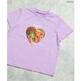 ラベンダー | 【リンク】【ディズニーキャラクター】プリンセス アナと雪の女王 半袖Tシャツ(キ… | F.O.Online Store