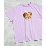 ラベンダー | 【リンク】【ディズニーキャラクター】プリンセス アナと雪の女王 半袖Tシャツ(大… | F.O.Online Store
