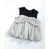 ストライプ柄 | 【リンク】バルーンドッキングトップス | F.O.Online Store