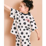 アイボリー | アソート総柄配色ステッチTシャツ | F.O.Online Store