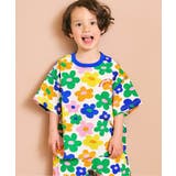 レインボー | アソート総柄配色ステッチTシャツ | F.O.Online Store
