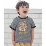 ブラック | tiny bear刺繍Tシャツ | F.O.Online Store