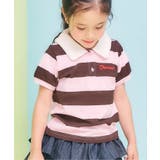 ボーダー柄 | 襟レースひんやりポロシャツ  接触冷感 | F.O.Online Store